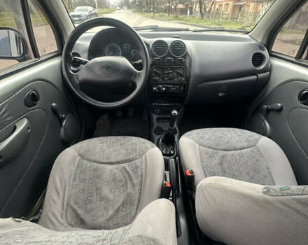 Серый Дэу Матиз, объемом двигателя 0.8 л и пробегом 214 тыс. км за 1850 $, фото 8 на Automoto.ua