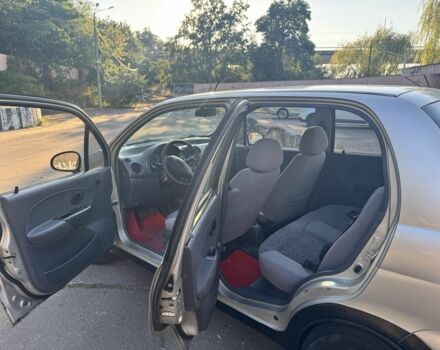 Серый Дэу Матиз, объемом двигателя 0.8 л и пробегом 210 тыс. км за 1700 $, фото 4 на Automoto.ua