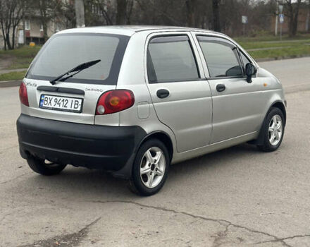 Серый Дэу Матиз, объемом двигателя 0.8 л и пробегом 214 тыс. км за 1850 $, фото 3 на Automoto.ua