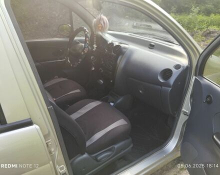 Серый Дэу Матиз, объемом двигателя 0.8 л и пробегом 199 тыс. км за 2400 $, фото 4 на Automoto.ua