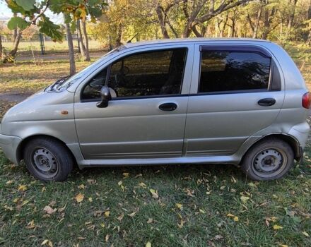 Сірий Деу Матіз, об'ємом двигуна 0.8 л та пробігом 111 тис. км за 2850 $, фото 2 на Automoto.ua