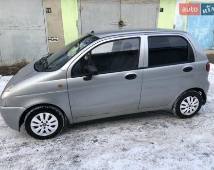 Серый Дэу Матиз, объемом двигателя 0.8 л и пробегом 178 тыс. км за 2100 $, фото 3 на Automoto.ua