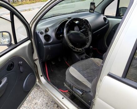 Серый Дэу Матиз, объемом двигателя 0.8 л и пробегом 130 тыс. км за 1600 $, фото 5 на Automoto.ua