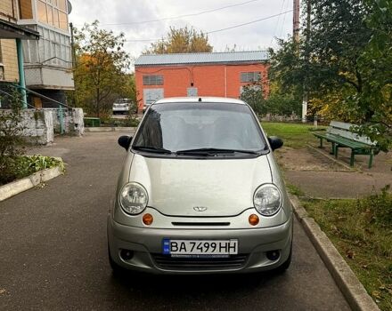 Серый Дэу Матиз, объемом двигателя 0.8 л и пробегом 100 тыс. км за 2800 $, фото 1 на Automoto.ua
