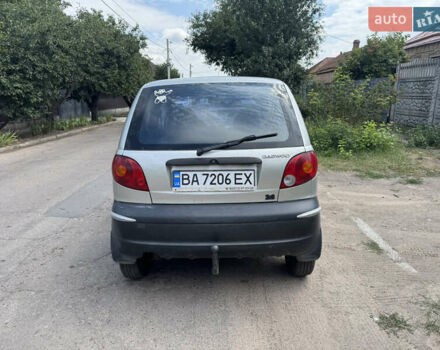 Серый Дэу Матиз, объемом двигателя 0.8 л и пробегом 117 тыс. км за 1650 $, фото 2 на Automoto.ua
