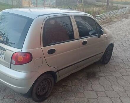 Серый Дэу Матиз, объемом двигателя 0.8 л и пробегом 75 тыс. км за 2600 $, фото 5 на Automoto.ua