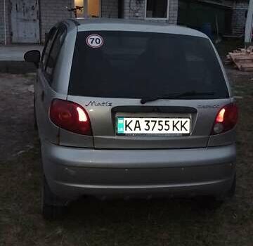 Серый Дэу Матиз, объемом двигателя 0.8 л и пробегом 110 тыс. км за 1600 $, фото 2 на Automoto.ua