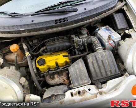 Серый Дэу Матиз, объемом двигателя 0.8 л и пробегом 130 тыс. км за 1600 $, фото 6 на Automoto.ua