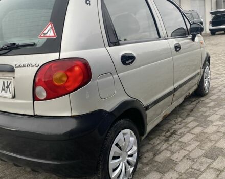 Серый Дэу Матиз, объемом двигателя 0.8 л и пробегом 108 тыс. км за 750 $, фото 5 на Automoto.ua