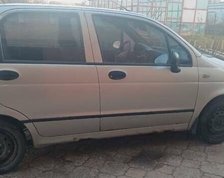 Серый Дэу Матиз, объемом двигателя 0.8 л и пробегом 75 тыс. км за 2600 $, фото 3 на Automoto.ua