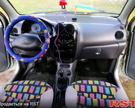 Серый Дэу Матиз, объемом двигателя 1 л и пробегом 76 тыс. км за 2180 $, фото 6 на Automoto.ua