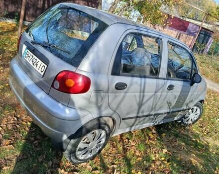 Сірий Деу Матіз, об'ємом двигуна 0.8 л та пробігом 185 тис. км за 3000 $, фото 4 на Automoto.ua