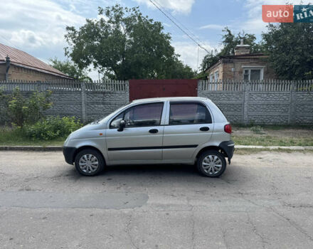 Серый Дэу Матиз, объемом двигателя 0.8 л и пробегом 117 тыс. км за 1650 $, фото 7 на Automoto.ua