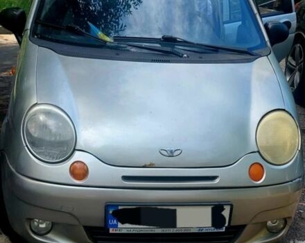 Сірий Деу Матіз, об'ємом двигуна 1 л та пробігом 200 тис. км за 1700 $, фото 1 на Automoto.ua