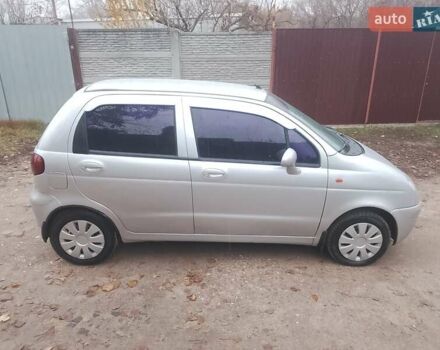 Серый Дэу Матиз, объемом двигателя 0.8 л и пробегом 115 тыс. км за 1850 $, фото 3 на Automoto.ua