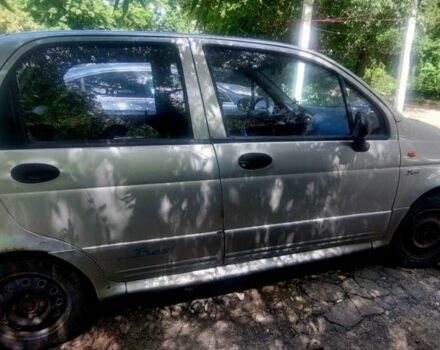 Сірий Деу Матіз, об'ємом двигуна 1 л та пробігом 200 тис. км за 1700 $, фото 7 на Automoto.ua