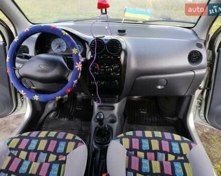 Сірий Деу Матіз, об'ємом двигуна 1 л та пробігом 76 тис. км за 2180 $, фото 19 на Automoto.ua