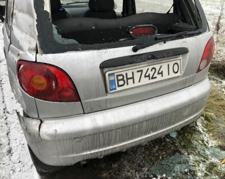 Сірий Деу Матіз, об'ємом двигуна 0.8 л та пробігом 105 тис. км за 850 $, фото 7 на Automoto.ua