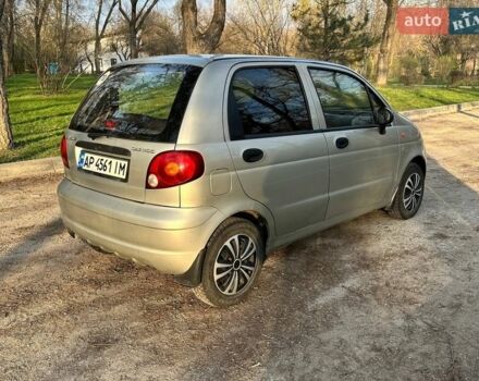 Серый Дэу Матиз, объемом двигателя 0.8 л и пробегом 123 тыс. км за 2700 $, фото 6 на Automoto.ua
