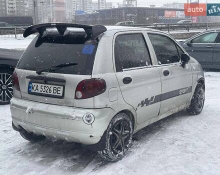 Серый Дэу Матиз, объемом двигателя 0.8 л и пробегом 104 тыс. км за 2500 $, фото 7 на Automoto.ua