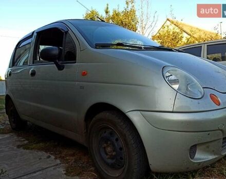 Сірий Деу Матіз, об'ємом двигуна 0.8 л та пробігом 205 тис. км за 2500 $, фото 1 на Automoto.ua