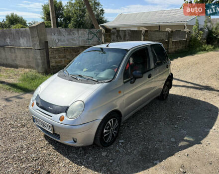 Серый Дэу Матиз, объемом двигателя 0.8 л и пробегом 180 тыс. км за 1500 $, фото 3 на Automoto.ua