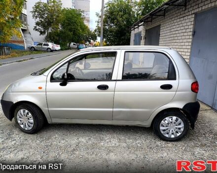 Серый Дэу Матиз, объемом двигателя 0.8 л и пробегом 130 тыс. км за 1600 $, фото 4 на Automoto.ua
