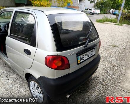 Серый Дэу Матиз, объемом двигателя 0.8 л и пробегом 130 тыс. км за 1600 $, фото 1 на Automoto.ua