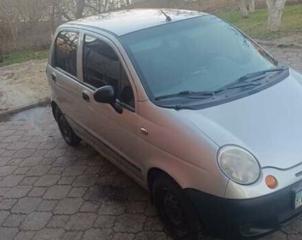 Серый Дэу Матиз, объемом двигателя 0.8 л и пробегом 75 тыс. км за 2600 $, фото 4 на Automoto.ua
