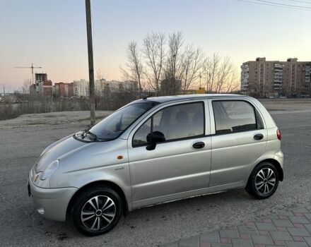 Серый Дэу Матиз, объемом двигателя 0.8 л и пробегом 123 тыс. км за 2700 $, фото 4 на Automoto.ua
