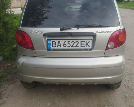 Серый Дэу Матиз, объемом двигателя 0.8 л и пробегом 135 тыс. км за 3300 $, фото 3 на Automoto.ua