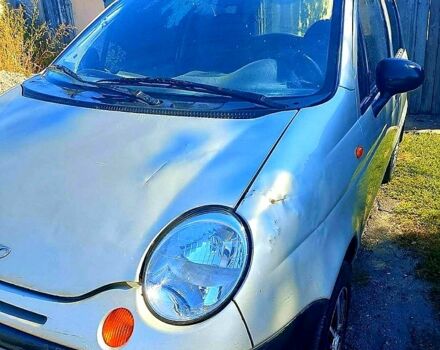 Сірий Деу Матіз, об'ємом двигуна 0.8 л та пробігом 200 тис. км за 2360 $, фото 2 на Automoto.ua