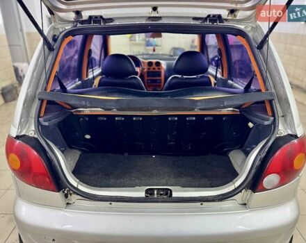 Серый Дэу Матиз, объемом двигателя 0.8 л и пробегом 119 тыс. км за 2999 $, фото 13 на Automoto.ua