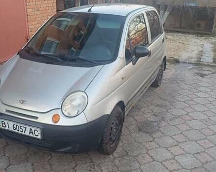 Серый Дэу Матиз, объемом двигателя 0.8 л и пробегом 75 тыс. км за 2600 $, фото 2 на Automoto.ua