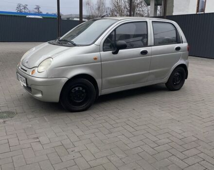 Серый Дэу Матиз, объемом двигателя 0.8 л и пробегом 120 тыс. км за 1600 $, фото 2 на Automoto.ua