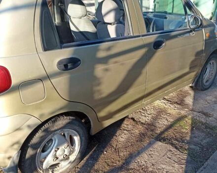 Серый Дэу Матиз, объемом двигателя 8 л и пробегом 84 тыс. км за 2000 $, фото 1 на Automoto.ua