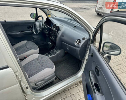 Серый Дэу Матиз, объемом двигателя 0.8 л и пробегом 100 тыс. км за 2650 $, фото 4 на Automoto.ua