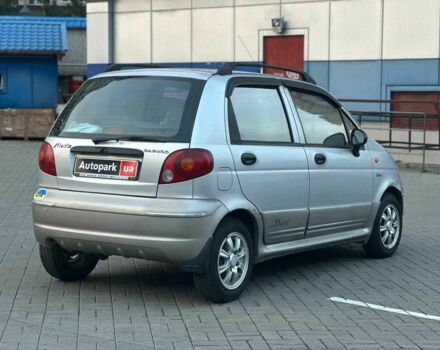 Серый Дэу Матиз, объемом двигателя 1 л и пробегом 42 тыс. км за 3390 $, фото 4 на Automoto.ua