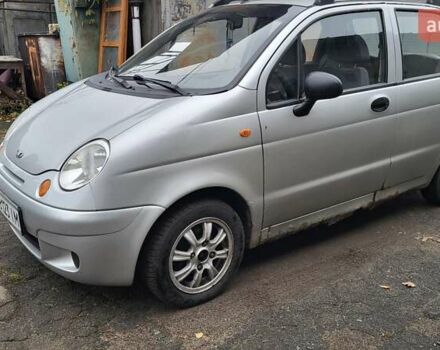 Серый Дэу Матиз, объемом двигателя 0.8 л и пробегом 100 тыс. км за 2200 $, фото 1 на Automoto.ua