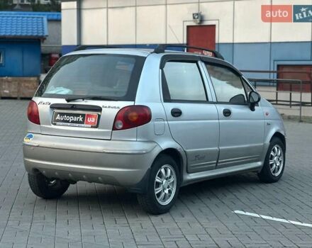 Серый Дэу Матиз, объемом двигателя 1 л и пробегом 42 тыс. км за 3390 $, фото 4 на Automoto.ua