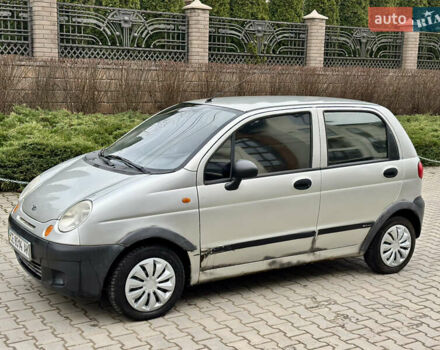 Сірий Деу Матіз, об'ємом двигуна 0.8 л та пробігом 108 тис. км за 950 $, фото 1 на Automoto.ua