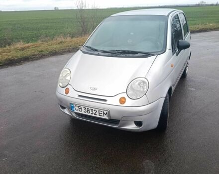 Серый Дэу Матиз, объемом двигателя 0.8 л и пробегом 140 тыс. км за 2300 $, фото 1 на Automoto.ua