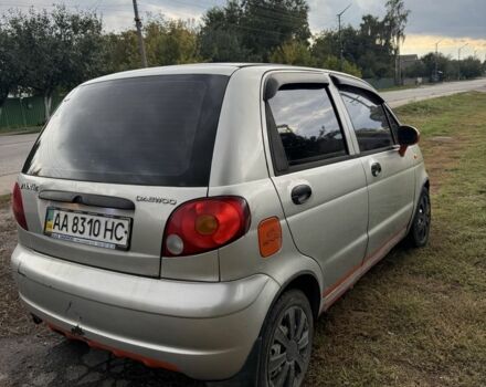 Сірий Деу Матіз, об'ємом двигуна 0.8 л та пробігом 112 тис. км за 900 $, фото 3 на Automoto.ua