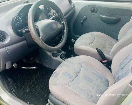 Серый Дэу Матиз, объемом двигателя 1.1 л и пробегом 113 тыс. км за 1350 $, фото 6 на Automoto.ua