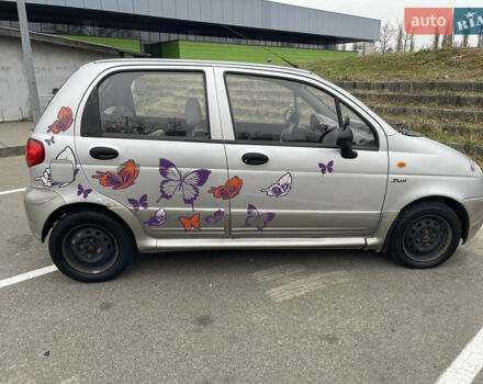 Серый Дэу Матиз, объемом двигателя 1 л и пробегом 104 тыс. км за 2500 $, фото 4 на Automoto.ua