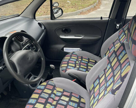 Серый Дэу Матиз, объемом двигателя 1 л и пробегом 104 тыс. км за 2500 $, фото 8 на Automoto.ua