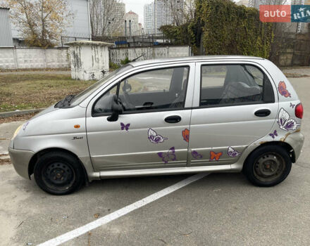 Серый Дэу Матиз, объемом двигателя 1 л и пробегом 104 тыс. км за 2500 $, фото 2 на Automoto.ua