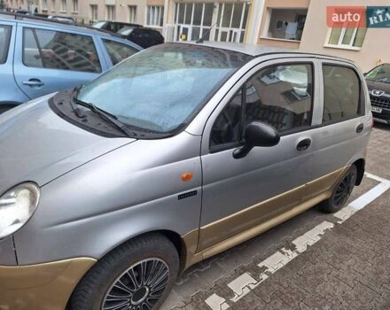 Сірий Деу Матіз, об'ємом двигуна 1 л та пробігом 95 тис. км за 2100 $, фото 1 на Automoto.ua