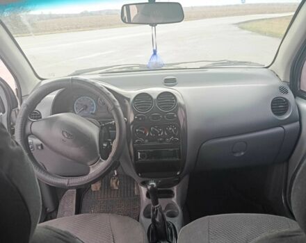 Серый Дэу Матиз, объемом двигателя 0.8 л и пробегом 140 тыс. км за 2300 $, фото 10 на Automoto.ua