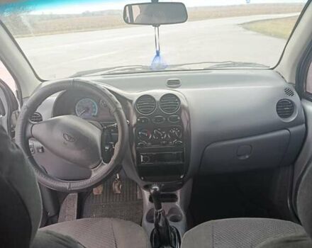 Серый Дэу Матиз, объемом двигателя 0.8 л и пробегом 100 тыс. км за 2300 $, фото 10 на Automoto.ua